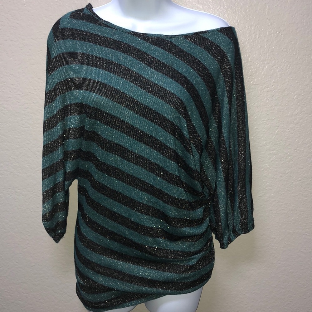 ❇️ French Connection 3/4 Sleeves Sparkle Sweater